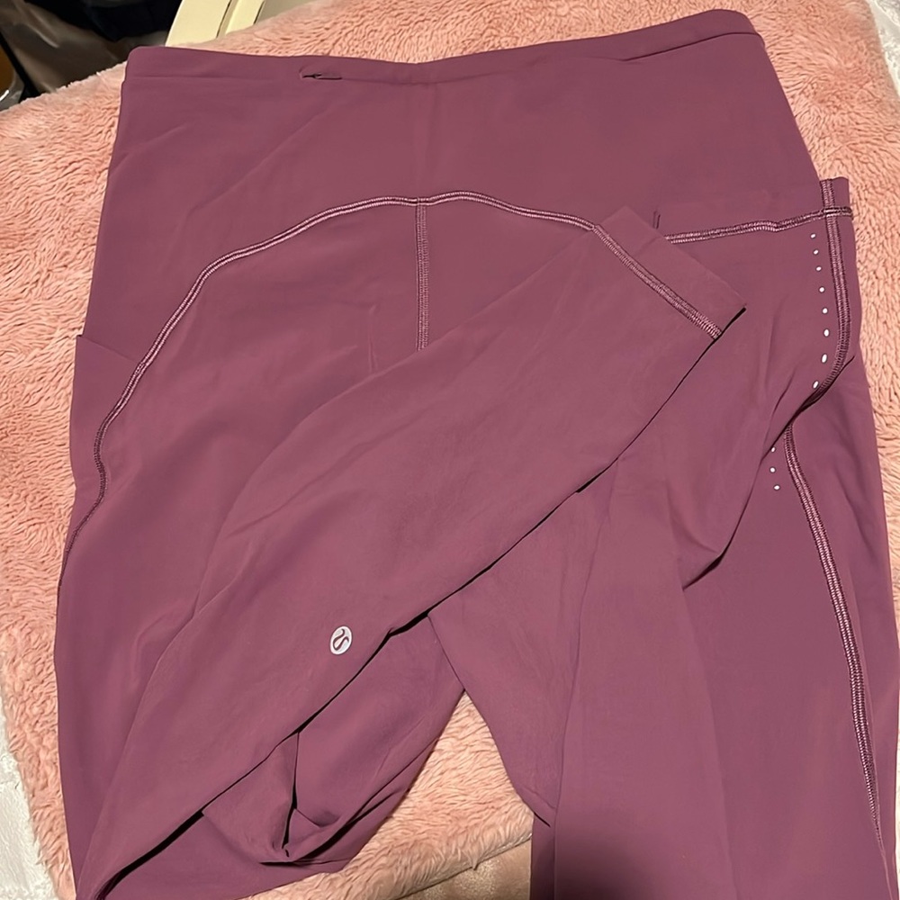 Lululemon fast and free legging 25 inch size 10